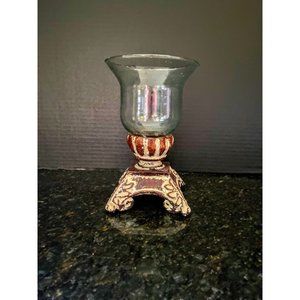 Southern Living Historical Bell Jar Candle Holder 8"